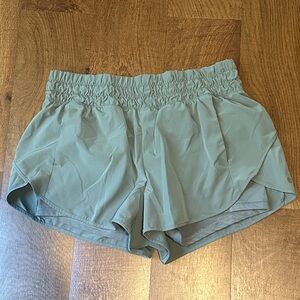 Women's Green Shorts Athletic